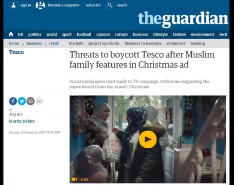 Mark Collett — Christmas Adverts Multicultural Propaganda